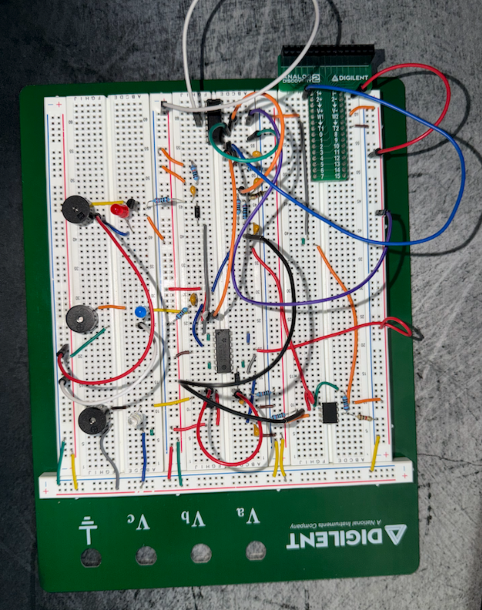 Final breadboard assembly